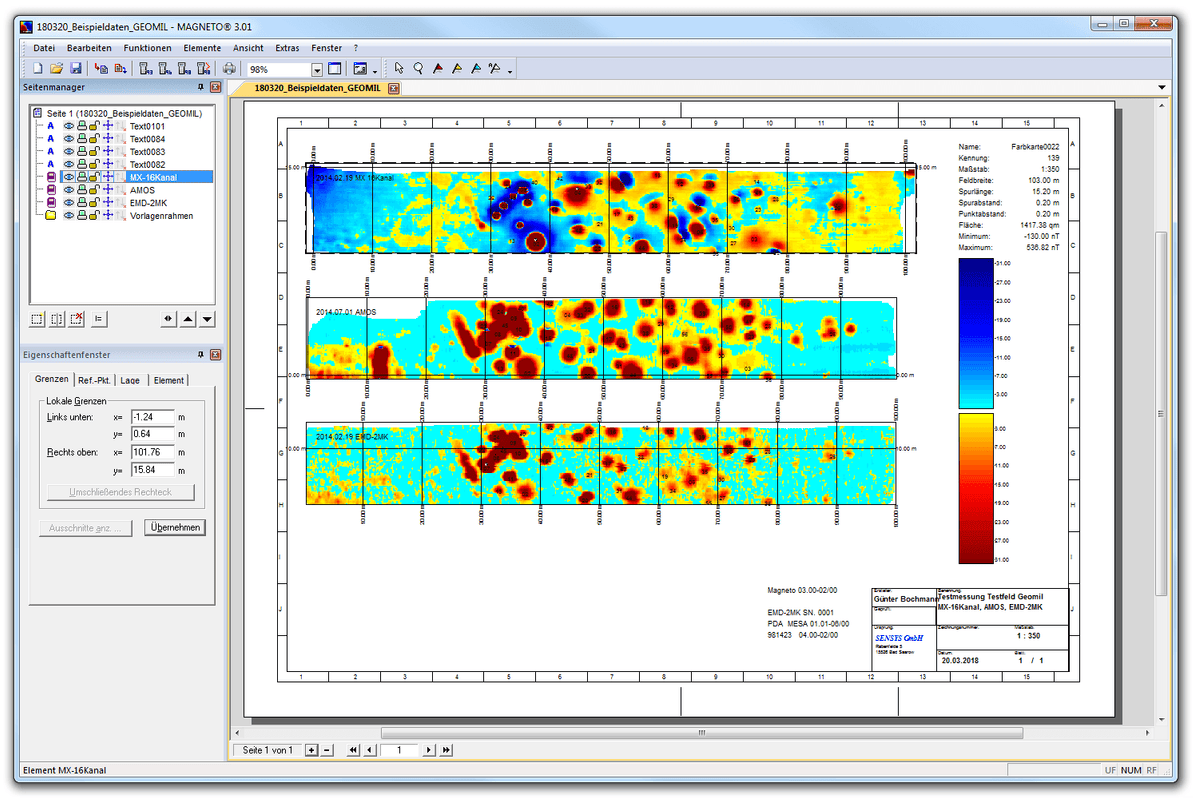 SENSYS MAGNETO data processing software