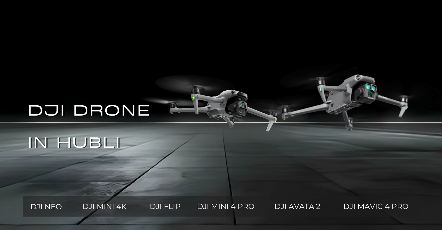 DJI Drone in Hubli