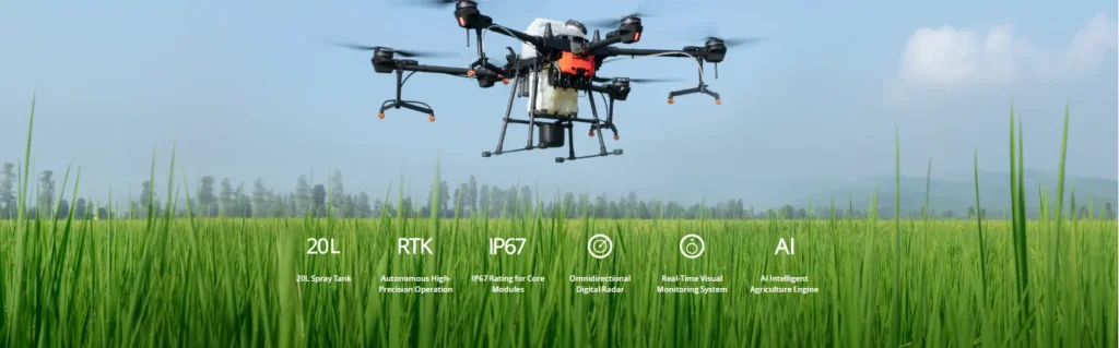 DJI Agras T20 Agriculture Drone