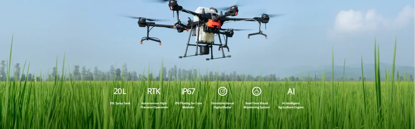 DJI Agras series T20 Agriculture Drone