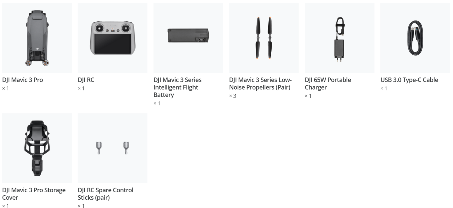 DJI Mavic 3 Pro Standard In The Box