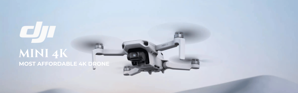 Dji mini 4k drone camera