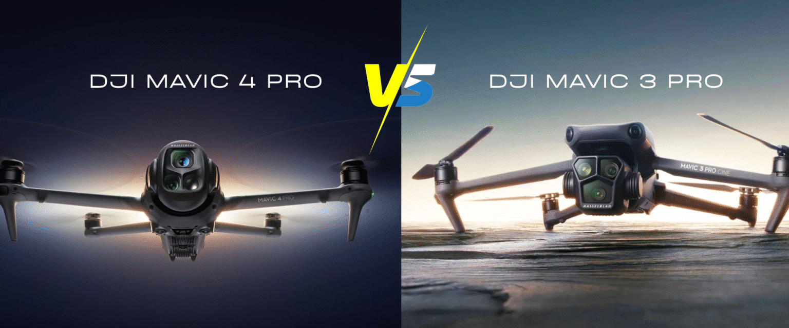 DJI Mavic 4 Pro vs Mavic 3 Pro for Aerial Photography