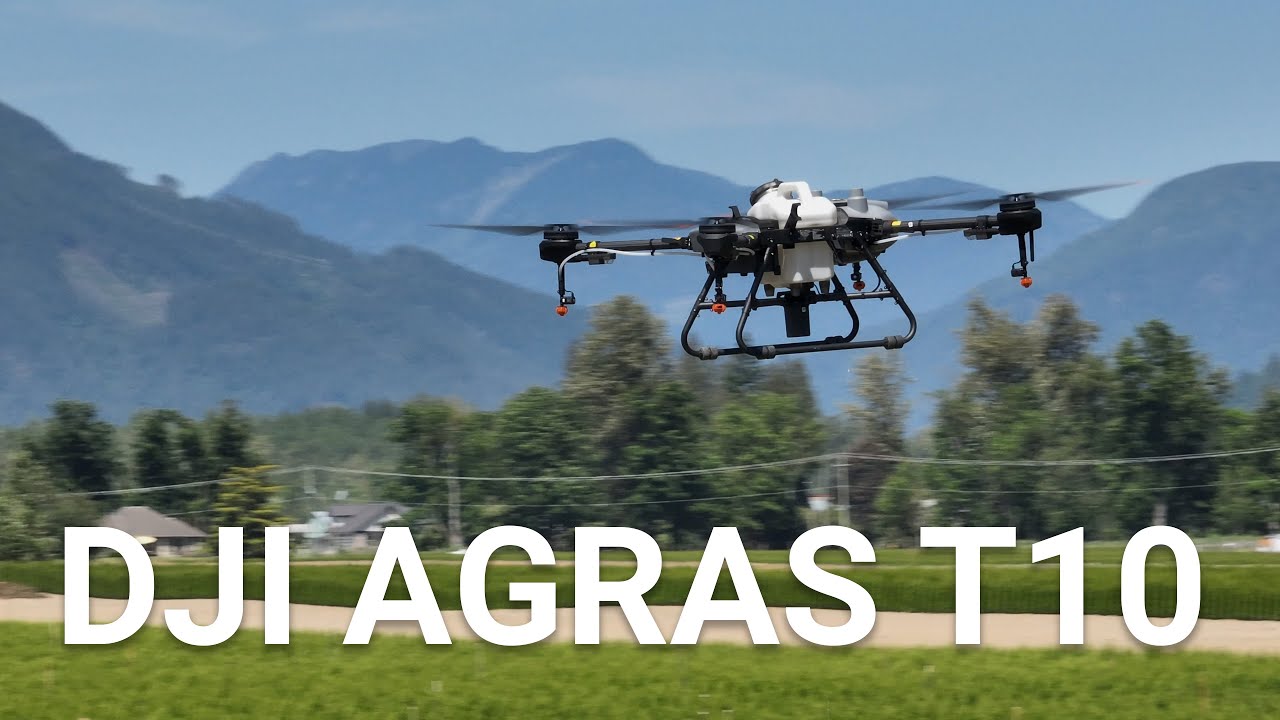 DJI Agras T10 - Drone Test